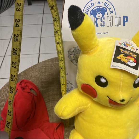 Built a Bear Pikachu Pokémon Stuff Animal NWT - Picture 6 of 14